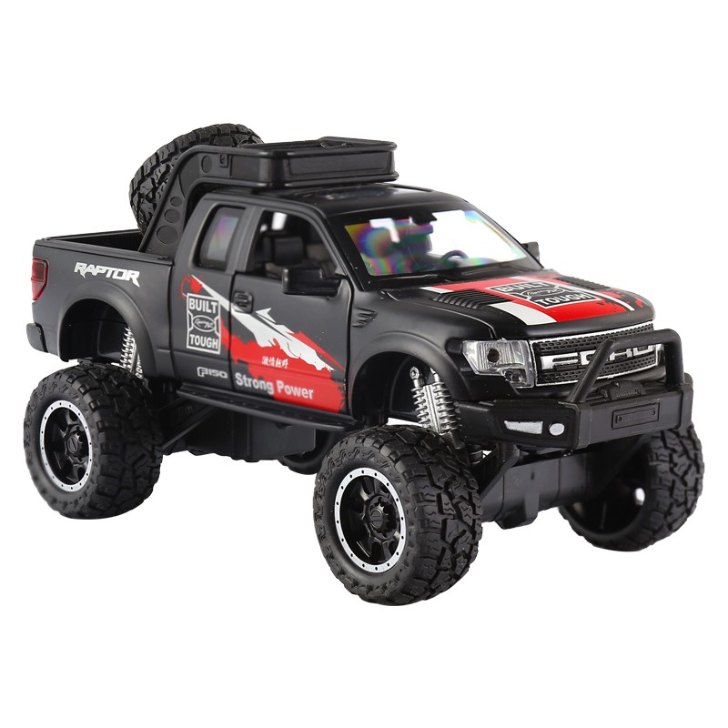 Buy 1:32 Ford Raptor Pickup Alloy Car Model Big Foot JEEP Off-Road Vehicle Simulation Pull Back Toy at Best Price In Bangladesh