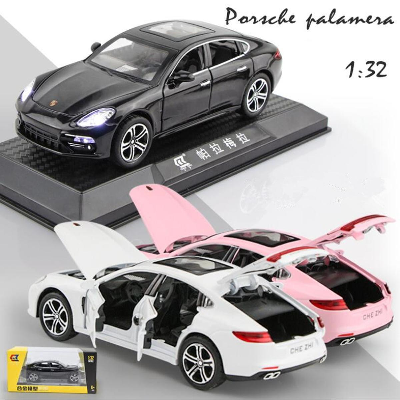 Buy Porsche Panamera Diecast Alloy Car 1:32 Supercar Vehicles 6 open Metal Car Model Car Sound Light Toys For Gift at Best Price In Bangladesh