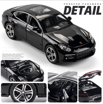 Buy Porsche Panamera Diecast Alloy Car 1:32 Supercar Vehicles 6 open Metal Car Model Car Sound Light Toys For Gift at Best Price In Bangladesh