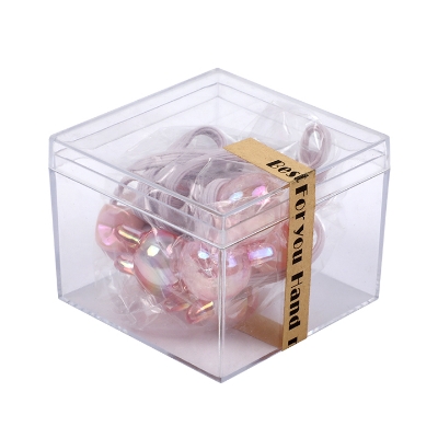 Cute Multicolor Rubberbands for Girls Soft And Stretchy Ponytail Holders Rubber Band