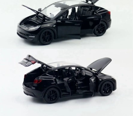 Buy 1/32 Tesla Model Y SUV Toy Car Model Diecast Alloy Metal Miniature Sound & Light Pull Back 1:32 Collection Gift For Boy Children at Best Price In Bangladesh