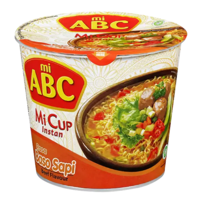 Buy  Mi Abc instant Noodles Beef Flavour 60gm Cup  Online at Best Price In Bangladesh