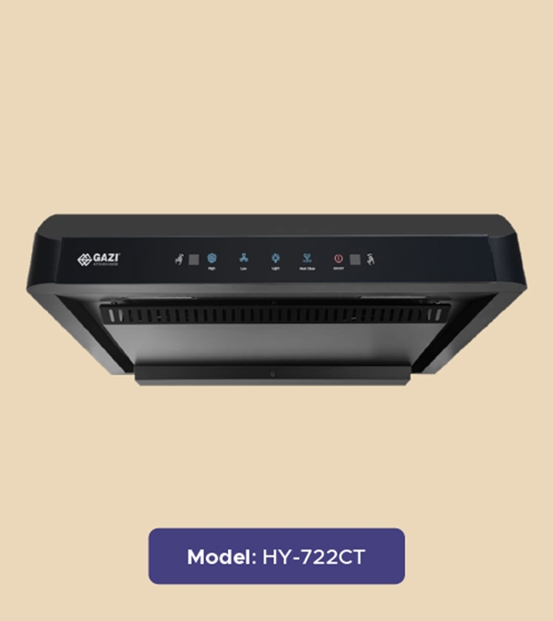 Buy Gazi Kitchen Hood Slim Type HY-722CT Online at Best Price