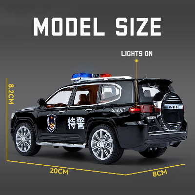 Buy 1:24 Simulation Car Security Toy Car Alloy Car Model Sound And Light Pull Back Prado Suv Model Gifts at Best Price In Bangladesh