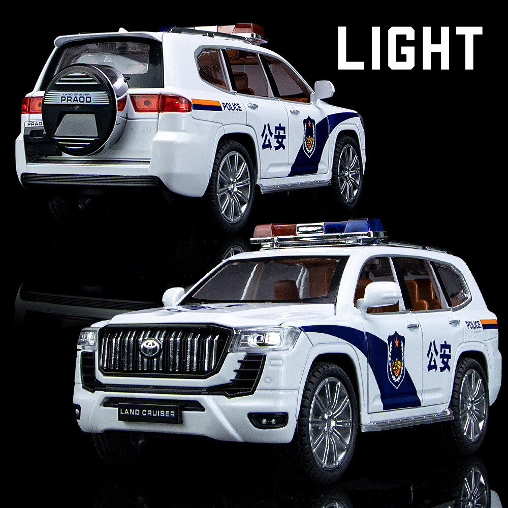 Buy 1:24 Simulation Car Security Toy Car Alloy Car Model Sound And Light Pull Back Prado Suv Model Gifts at Best Price In Bangladesh