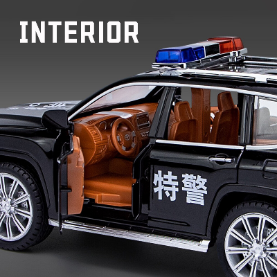 Buy 1:24 Simulation Car Security Toy Car Alloy Car Model Sound And Light Pull Back Prado Suv Model Gifts at Best Price In Bangladesh