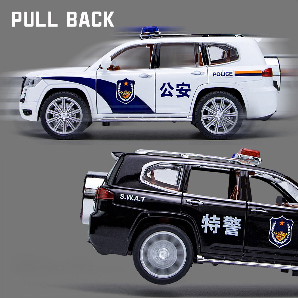 Buy 1:24 Simulation Car Security Toy Car Alloy Car Model Sound And Light Pull Back Prado Suv Model Gifts at Best Price In Bangladesh