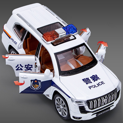 Buy 1:24 Simulation Car Security Toy Car Alloy Car Model Sound And Light Pull Back Prado Suv Model Gifts at Best Price In Bangladesh