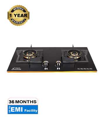 Buy Gazi Smiss Gas Stove High-Quality Tempered Glass EG-772C Online at Best Price