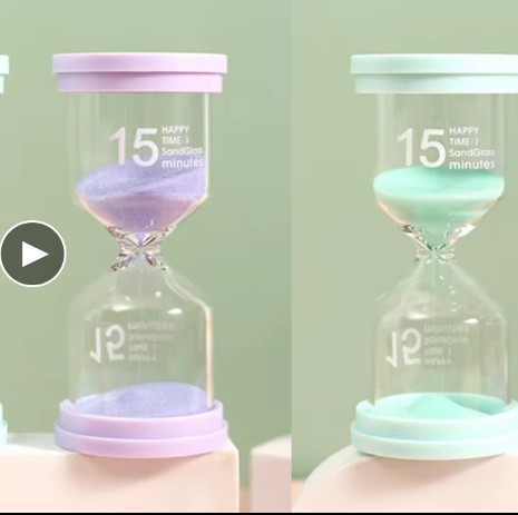 Picture of 3 Minutes sand glass sandglass hourglass timer clock decor gift