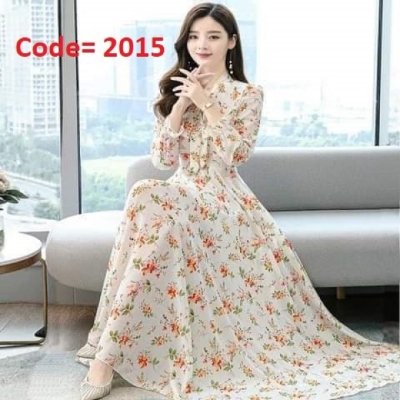 Picture of High Quality China Lilen Fabric With Printed Readymade Kurtis for Women.(2015)