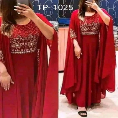 Picture of Cotton Unstitched Screen Print Exclusive, Stylist, Fashionable Three Piece For Woman(1025)