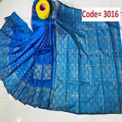 Picture of Block Printed Dhupian Silk Couple Set (3016)