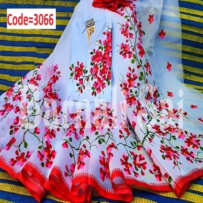 Picture of Block Printed Dhupian Silk Couple Set (3066)