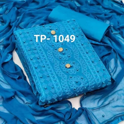 Picture of New exclushive collection 100% high qualitiey Cotton print THREE PIECE (1049)