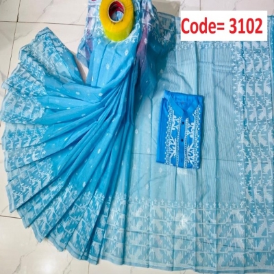 Picture of Block Printed Dhupian Silk Couple Set (3102)