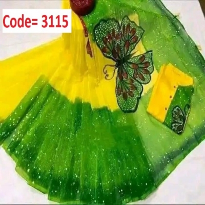 Picture of Block Printed Dhupian Silk Couple Set (3115)