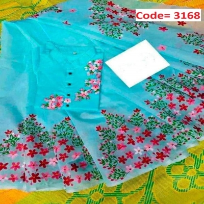 Picture of Block Printed Dhupian Silk Couple Set (3168)