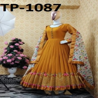 Picture of New exclusive Rangdhonu designed VIP Linen Amburtari Les Work 3 Piece For Stylish Women/Girls(1087)