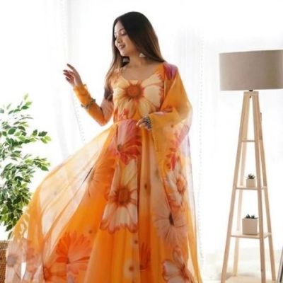 Picture of Exclusive Japani silk Grown Three Piece Super Hit Collection: (A-02)