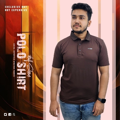Buy China Stretch Half Sleeve Polo Shirt at Best Price In Bangladesh