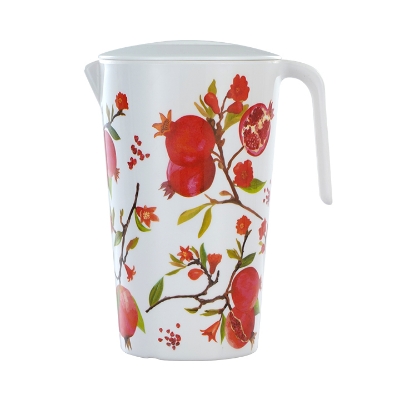 Buy -2.2 L Lovely Round Jug with Lid W/O Pack-Assorted Online at Best Price