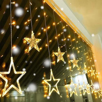 Buy   Star Fairy Light Warm Golden LED 15, 20 Feet Multicolor Mode Home Decoration Cable and Foam Material  at Best Prices in Bangladesh