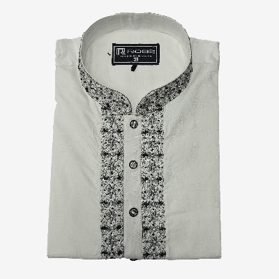 Buy  Indian Cotton Gorgeous Karchupi Panjabi at Best Price In Bangladesh