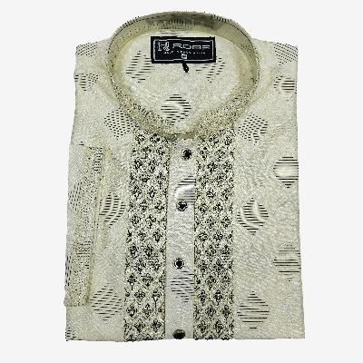 Buy  Indian Cotton Gorgeous Karchupi Panjabi at Best Price In Bangladesh