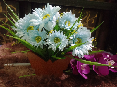 Buy     Artifical flower on Butterfly Wood Vase New model arrive    at Best Prices in Bangladesh