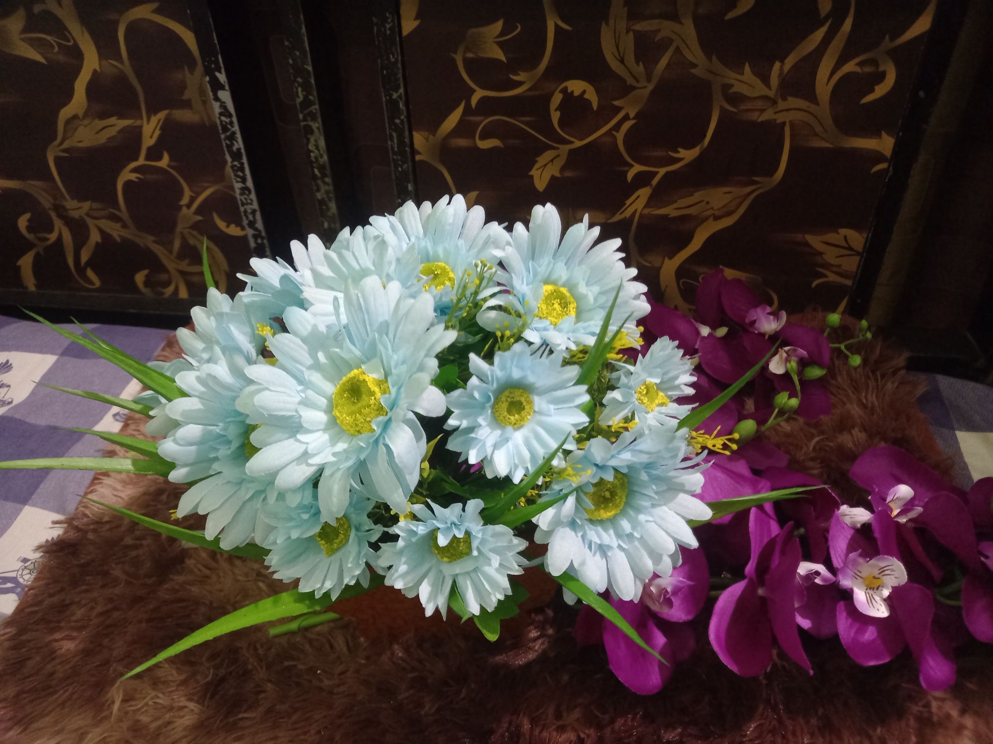 Buy     Artifical flower on Butterfly Wood Vase New model arrive    at Best Prices in Bangladesh