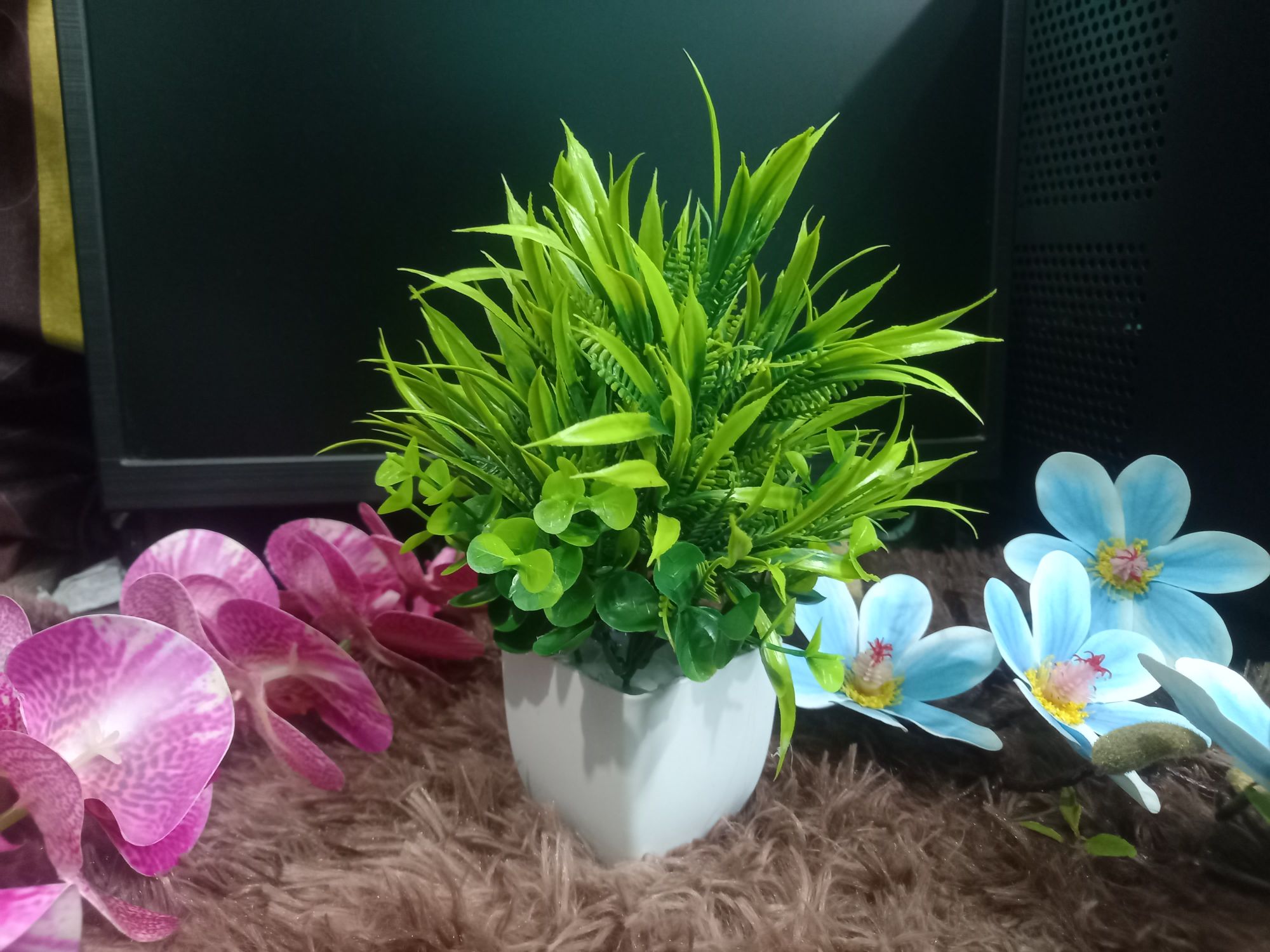 Buy     Artifical flower on Butterfly Wood Vase New model arrive    at Best Prices in Bangladesh