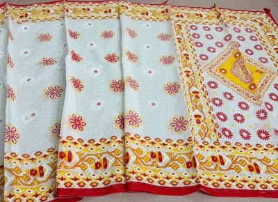 Buy ScreenPrint Saree  at Best Price In Bangladesh