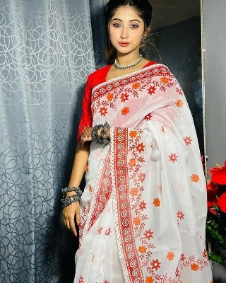 Buy ScreenPrint Saree  at Best Price In Bangladesh