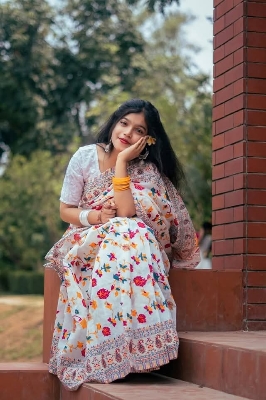 Buy ScreenPrint Saree  at Best Price In Bangladesh