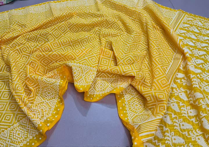 Buy ScreenPrint Saree  at Best Price In Bangladesh