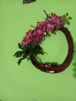 Buy    Artifical Flower Unique Orchid With Ring For Wall Decoration,Room Decor,Home Decor item    at Best Prices in Bangladesh
