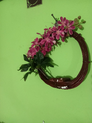 Buy    Artifical Flower Unique Orchid With Ring For Wall Decoration,Room Decor,Home Decor item    at Best Prices in Bangladesh