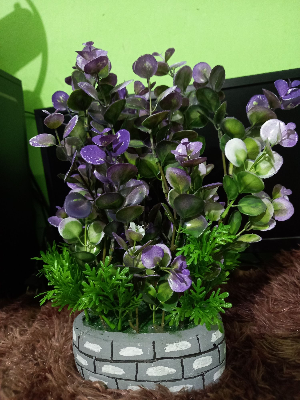 Buy   Artifical Flower Purple white Mosaic Mix Colour Orchid For Decor item   at Best Prices in Bangladesh