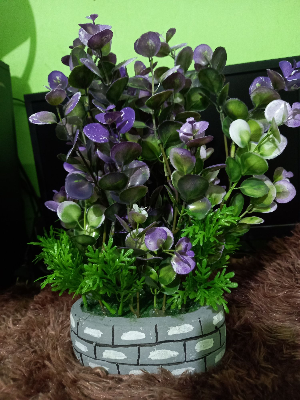 Buy   Artifical Flower Purple white Mosaic Mix Colour Orchid For Decor item   at Best Prices in Bangladesh