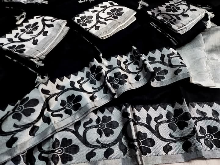 Buy SoftSilk Nakshi Pair Saree   at Best Price In Bangladesh