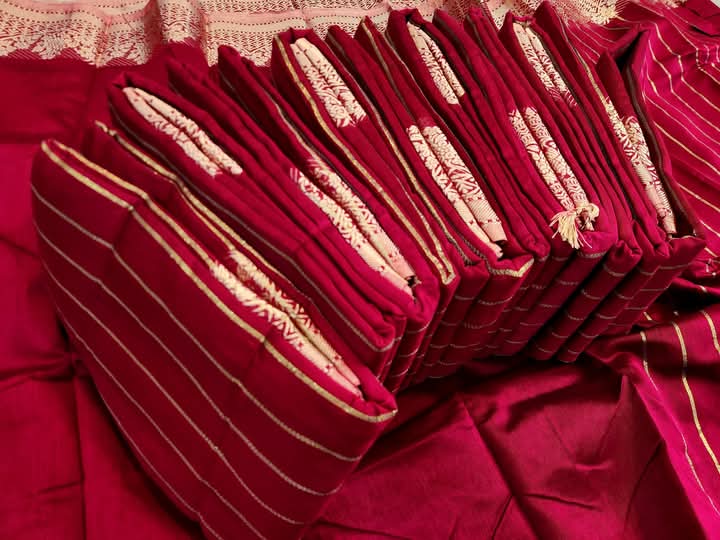 Buy SoftSilk Nakshi Pair Saree   at Best Price In Bangladesh