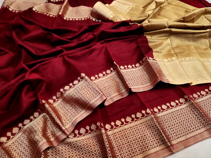 Buy SoftSilk Nakshi Pair Saree   at Best Price In Bangladesh