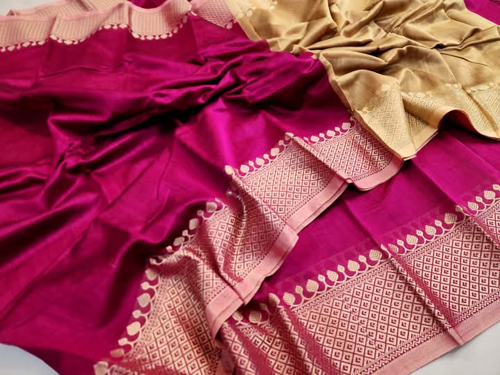 Buy SoftSilk Nakshi Pair Saree   at Best Price In Bangladesh