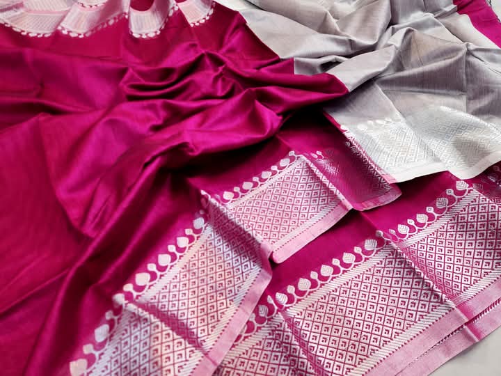 Buy SoftSilk Nakshi Pair Saree   at Best Price In Bangladesh