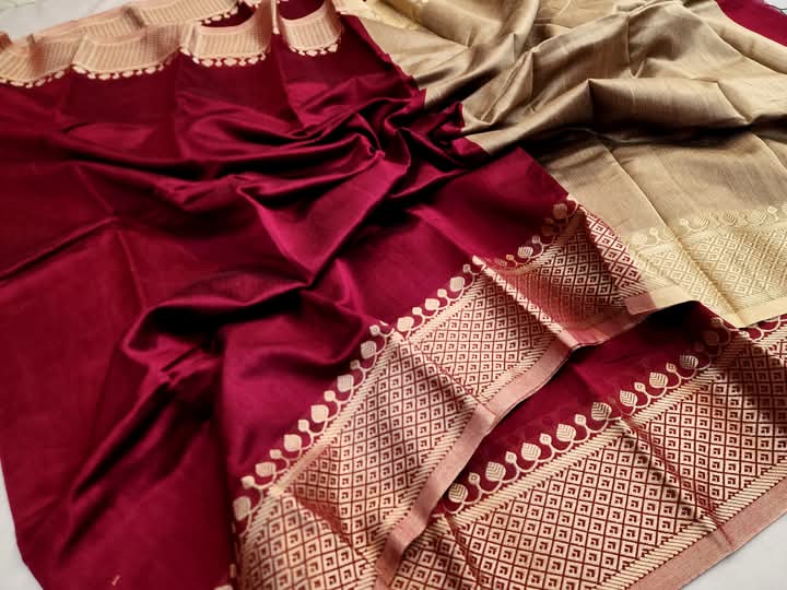 Buy SoftSilk Nakshi Pair Saree   at Best Price In Bangladesh