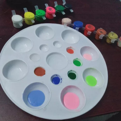 Buy Round Artists Color Palette-1 Pcs at Best Prices in Bangladesh