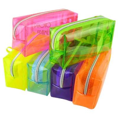 Buy colorful-candy-clear-pencil-bags-transparent-plastic-pen-case-box-cosmetic-makeup-zipper-bag-pouch-school-office-supply-bags at Best Prices in Bangladesh