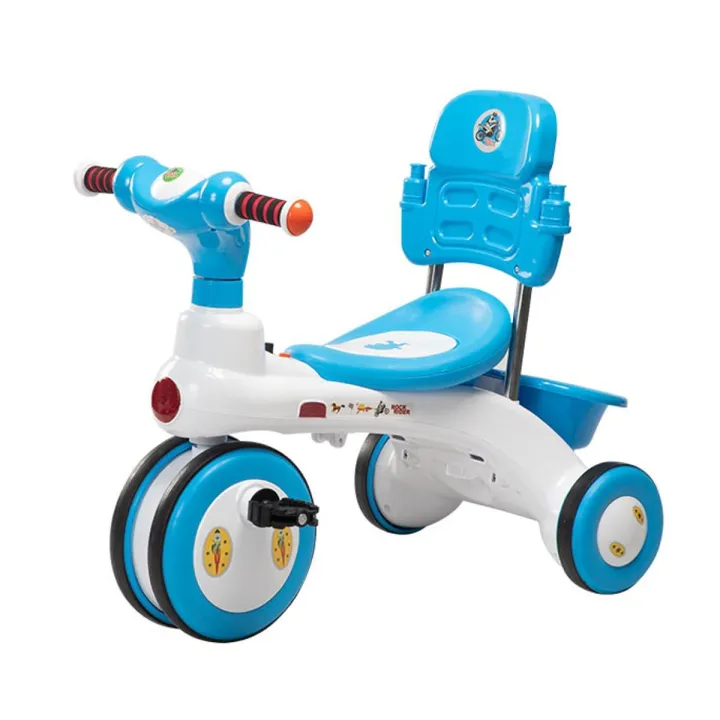 Buy Tricycle / Tricycle for Kids and Babies / C.aptain bike KD Bo.oster With Music And Light -A,C.I at Best Price In Bangladesh