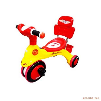 Buy Tricycle / Tricycle for Kids and Babies / C.aptain bike KD Bo.oster With Music And Light -A,C.I at Best Price In Bangladesh